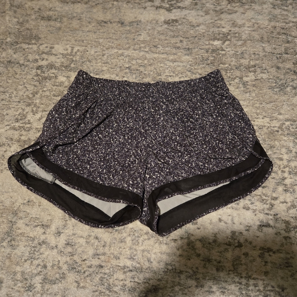 Athleta Mesh Racer Shorts